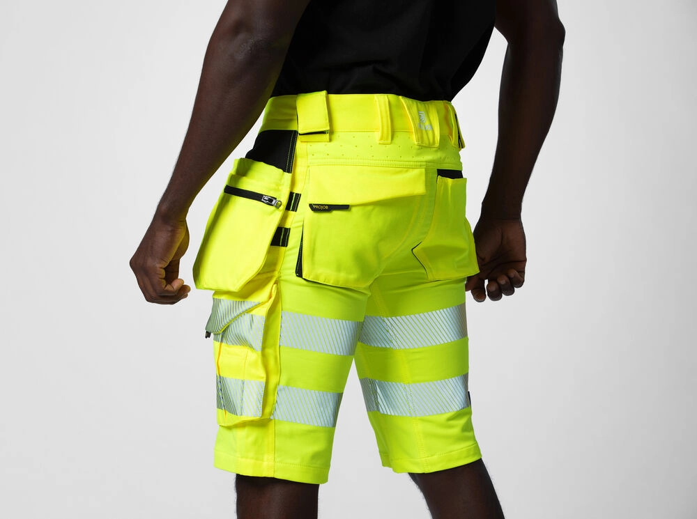 Immagine 6575 HI-VIS BERMUDA STRETCH MULTITASCHE EN ISO 20471 - CLASSE 2/1