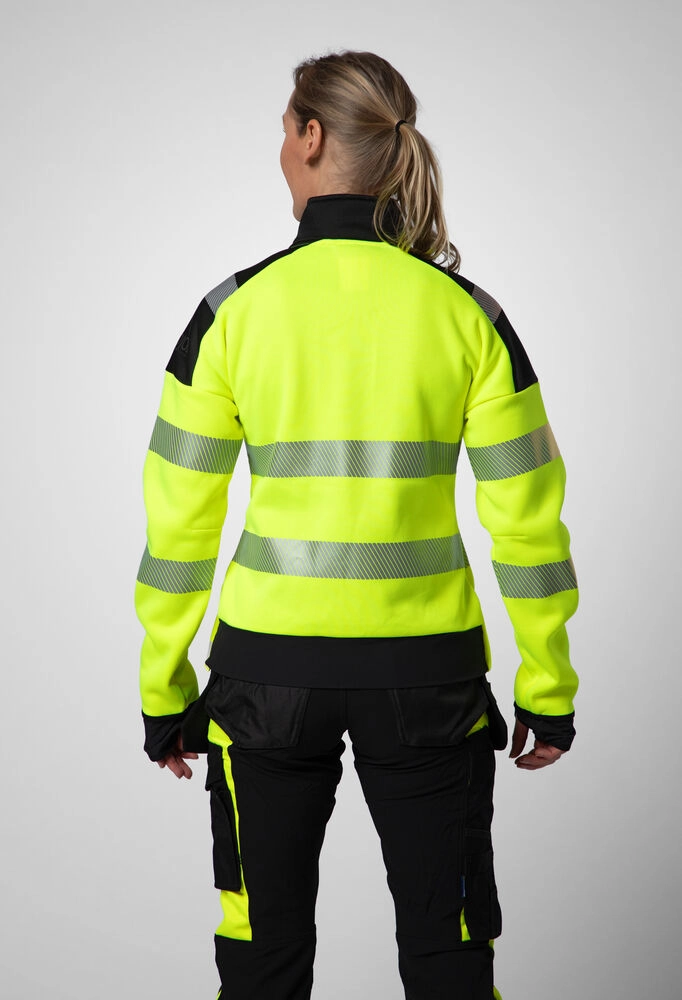 Immagine 6111 HI-VIS FELPA CARDIGAN DONNA EN ISO 20471 classe 3/2
