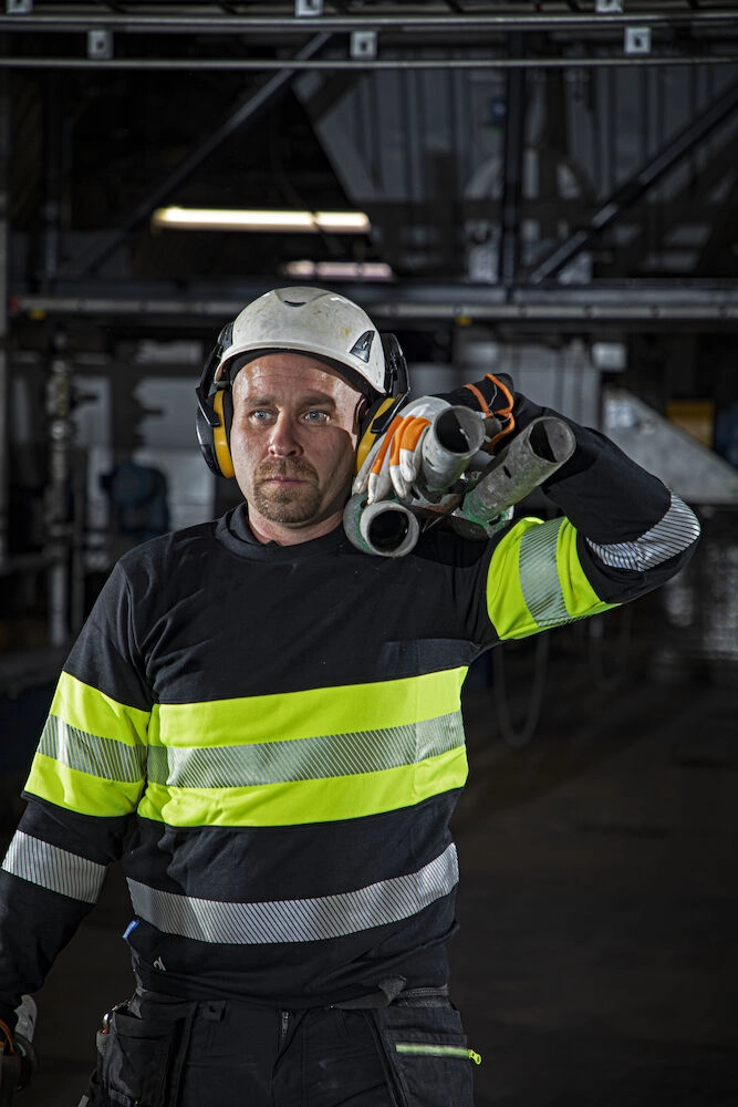 Immagine 6129 HI-VIS FELPA ROUNDNECK EN ISO 20471 - classe 1