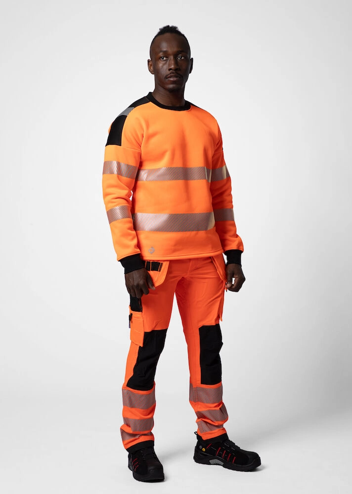 Immagine 6108 HI-VIS FELPA ROUNDNECK EN ISO 20471 - classe 3/2
