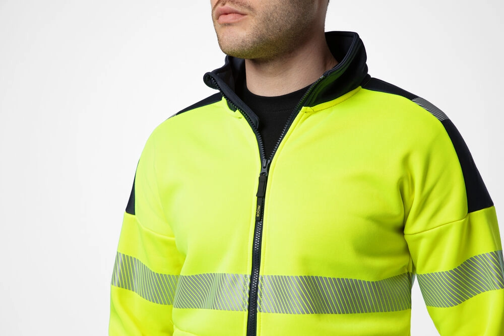 Immagine 6109 HI-VIS FELPA CARDIGAN EN ISO 20471 - CLASSE 3/2