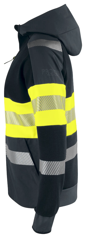 Immagine 6122 HI-VIS FELPA CAPPUCCIO FULL ZIP EN ISO 20471 - classe 1