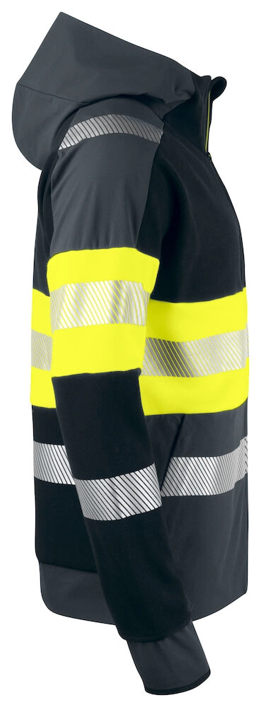Immagine 6122 HI-VIS FELPA CAPPUCCIO FULL ZIP EN ISO 20471 - classe 1