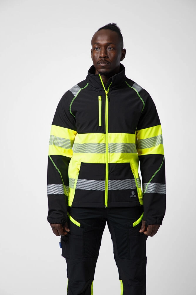 Immagine 6443 HI-VIS GIACCA SOFTSHELL EN ISO 20471 - classe 1