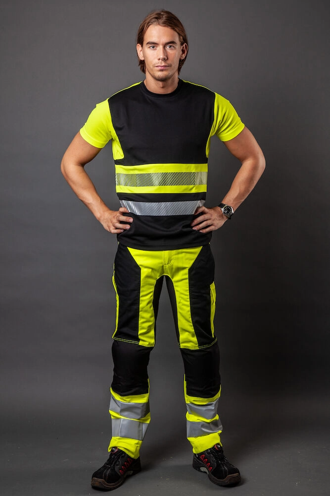 Immagine 6513 HI-VIS PANTALONI MULTITASCHE EN ISO 20471 - classe 2/1