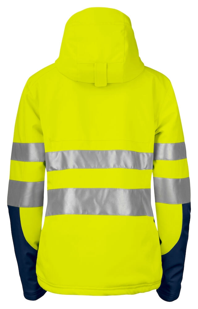 Immagine 6424 HI-VIS GIACCA SOFTSHELL IMBOTTITA DONNA EN ISO 20471 - classe 3/2