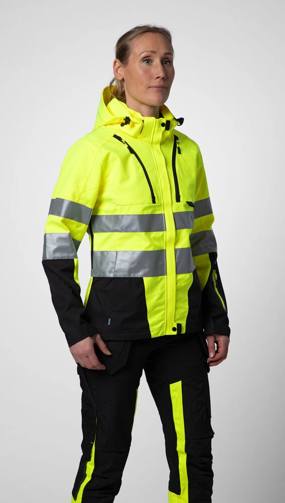 Immagine 6423 HI-VIS GIACCA SOFTSHELL DONNA EN ISO 20471 - classe 3/2