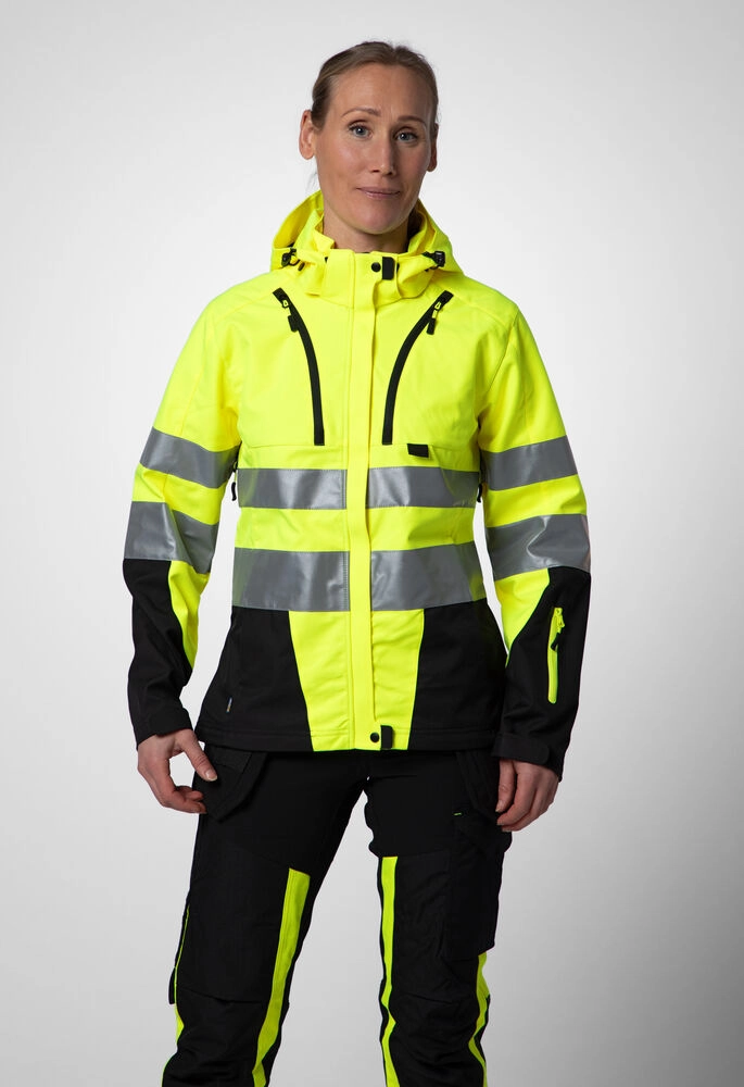 Immagine 6423 HI-VIS GIACCA SOFTSHELL DONNA EN ISO 20471 - classe 3/2