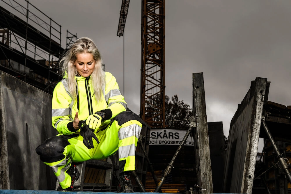 Immagine 6104 HI-VIS FELPA CAPPUCCIO FULL ZIP EN ISO 20471 - classe 3/2