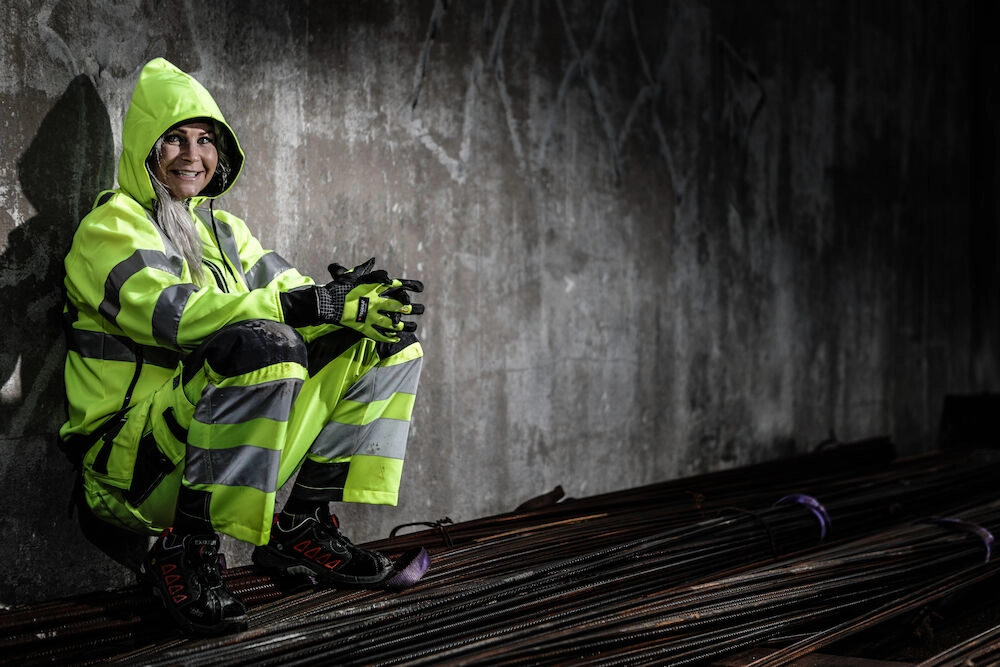 Immagine 6104 HI-VIS FELPA CAPPUCCIO FULL ZIP EN ISO 20471 - classe 3/2