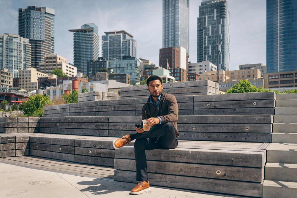 Immagine Oakville Half Zip Sweater Men