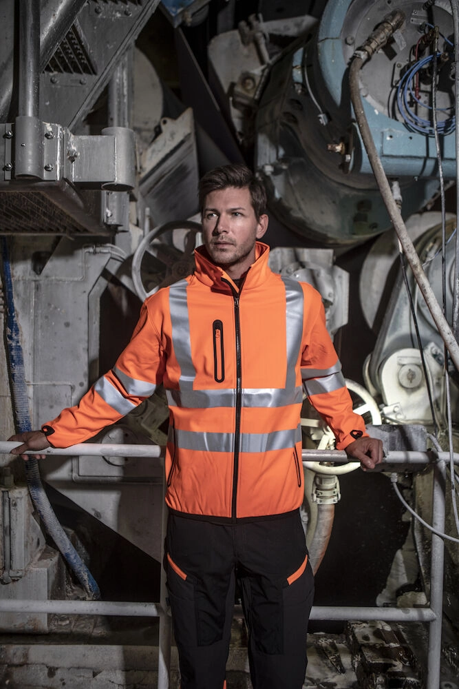 Immagine 6412 HI-VIS GIACCA SOFTSHELL EN ISO 20471 - classe 3
