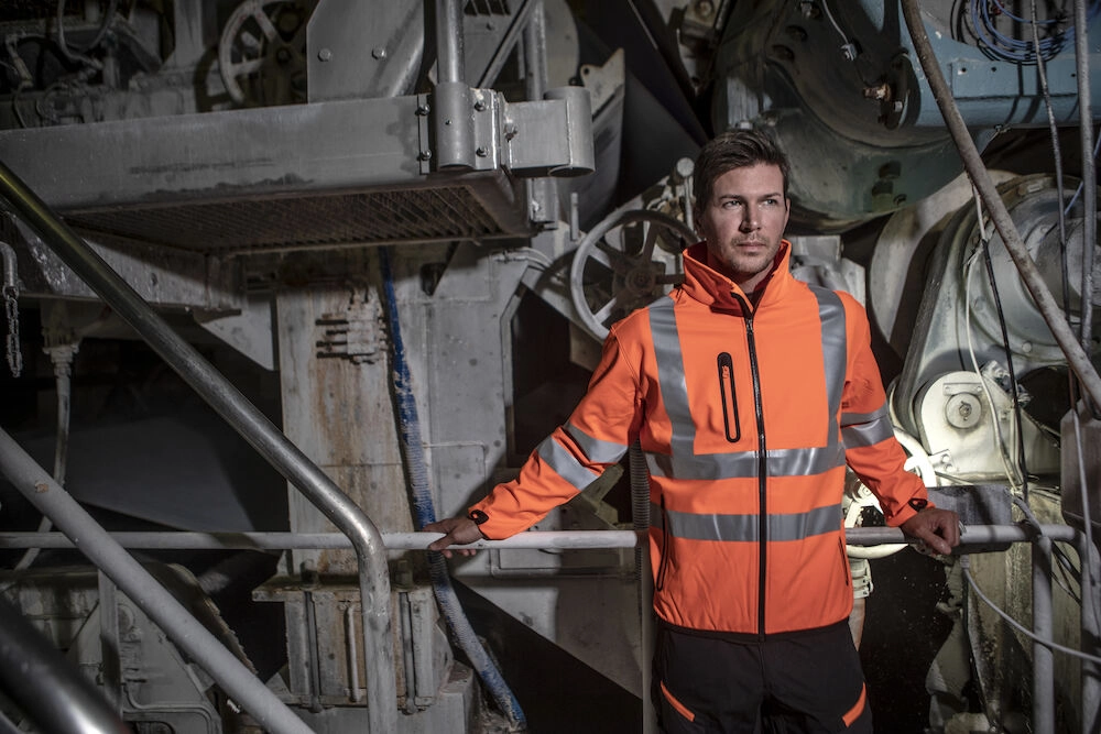 Immagine 6412 HI-VIS GIACCA SOFTSHELL EN ISO 20471 - classe 3