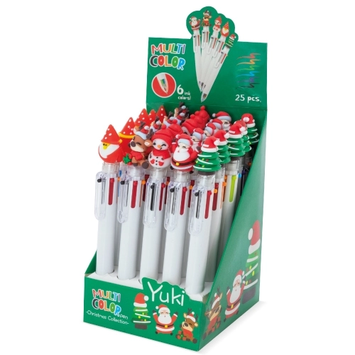 Immagine SET NATALIZIO PENNE MULTICOLOR 