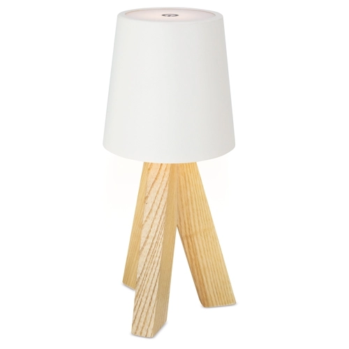 Immagine LAMPADA IN LEGNO NATURALE 