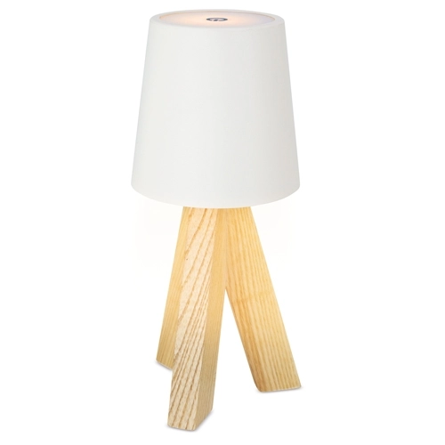 Immagine LAMPADA IN LEGNO NATURALE 