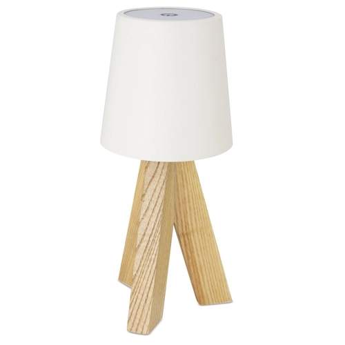 Immagine LAMPADA IN LEGNO NATURALE 