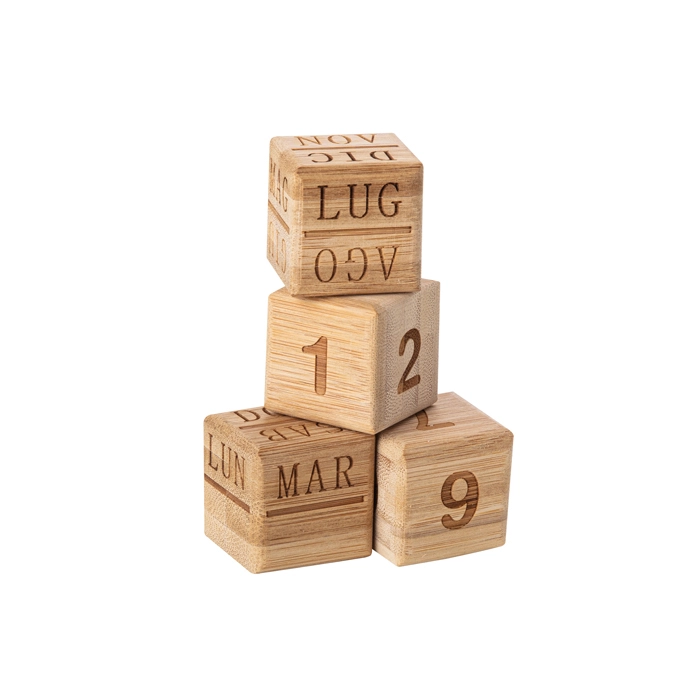 Immagine Calendario perpetuo in bamboo