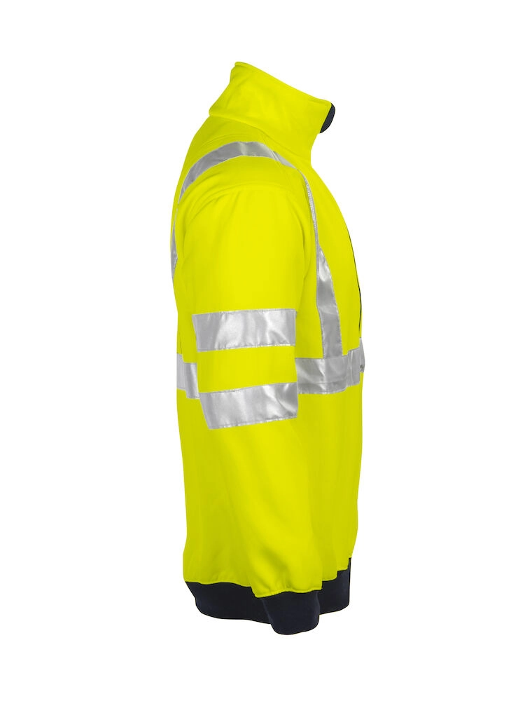 Immagine 6102 HI-VIS FELPA HALF ZIP EN ISO 20471 - classe 3