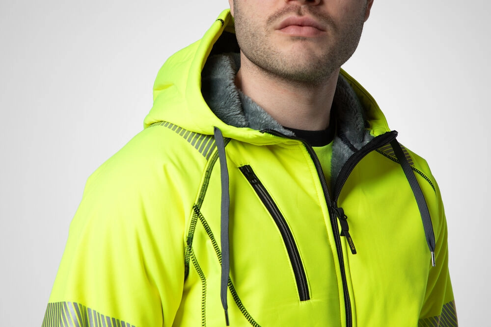 Immagine 6130 HI-VIS FELPA CAPPUCCIO EN ISO 20471 - classe 3/2