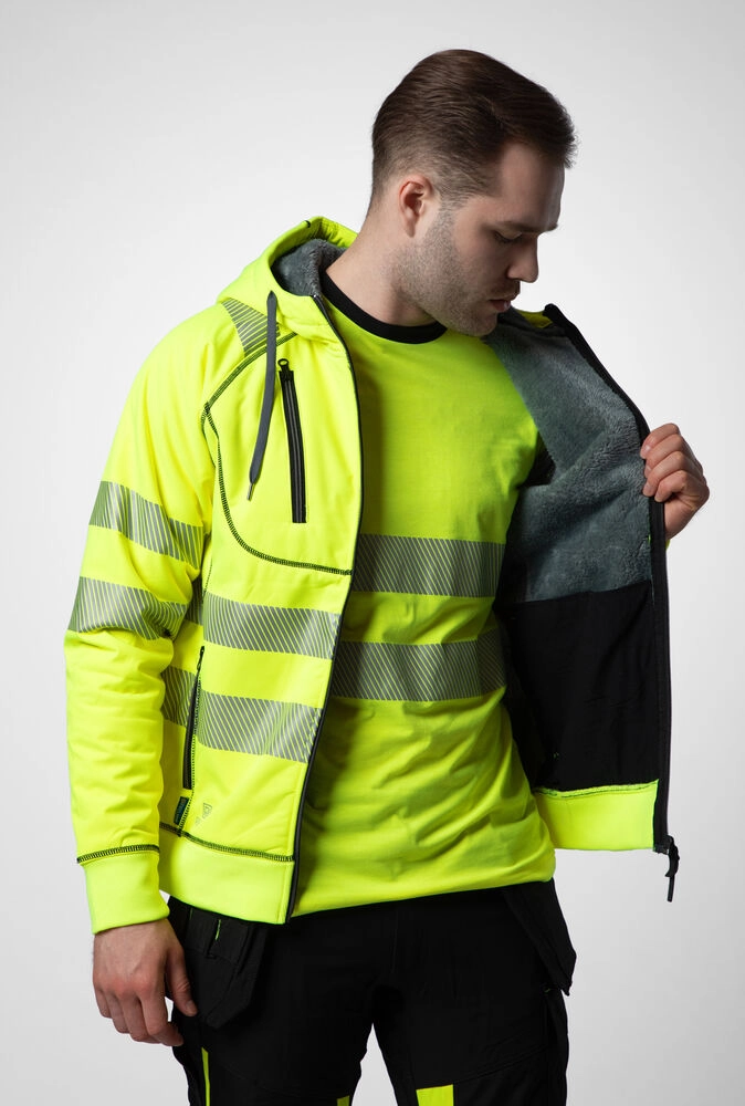 Immagine 6130 HI-VIS FELPA CAPPUCCIO EN ISO 20471 - classe 3/2