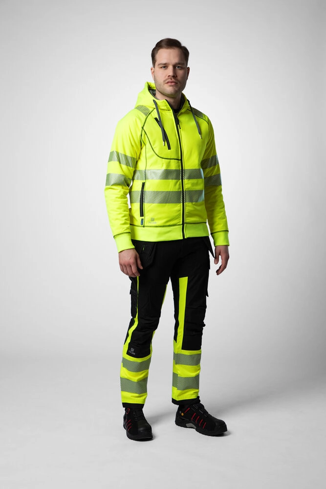 Immagine 6130 HI-VIS FELPA CAPPUCCIO EN ISO 20471 - classe 3/2