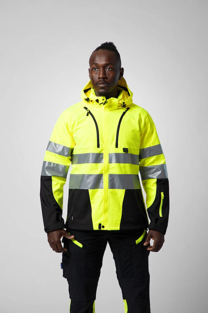 Immagine 6419 HI-VIS GIACCA SOFTSHELL EN ISO 20471 - classe 3/2