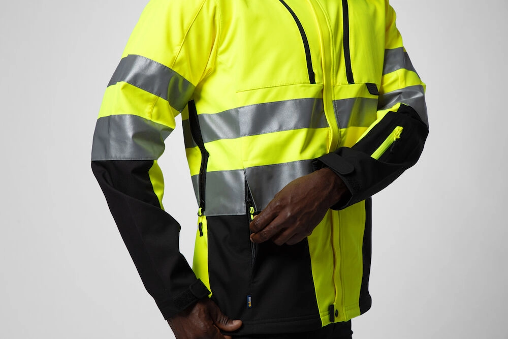 Immagine 6419 HI-VIS GIACCA SOFTSHELL EN ISO 20471 - classe 3/2