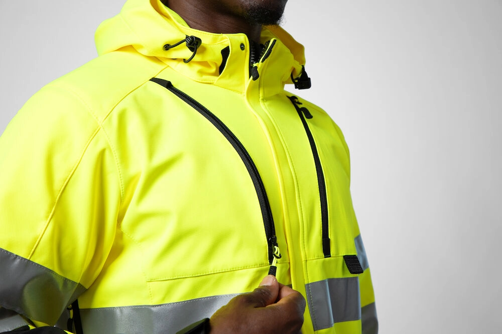 Immagine 6419 HI-VIS GIACCA SOFTSHELL EN ISO 20471 - classe 3/2