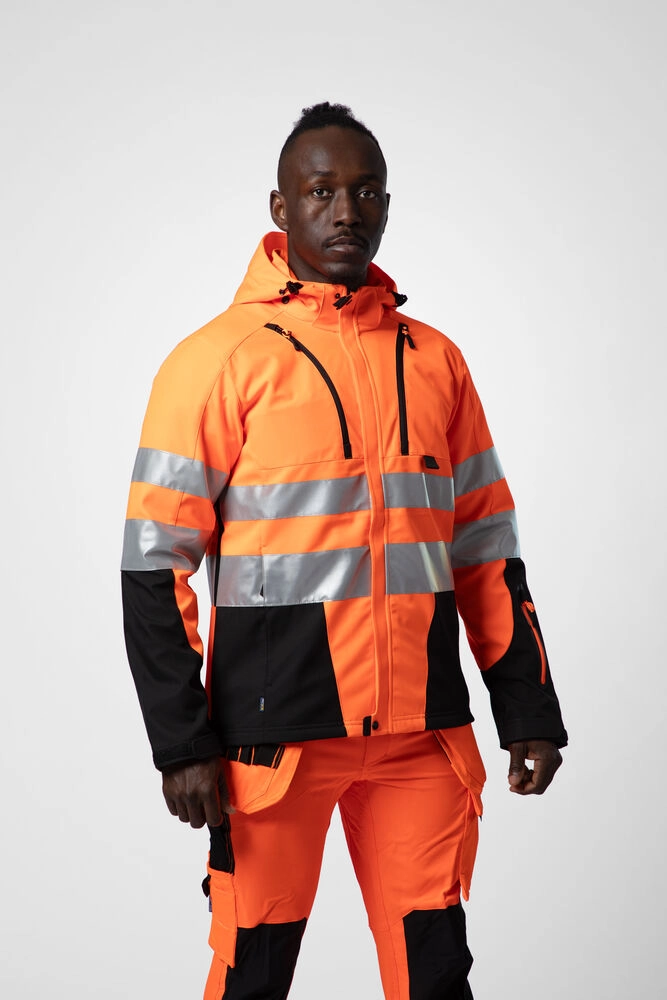 Immagine 6419 HI-VIS GIACCA SOFTSHELL EN ISO 20471 - classe 3/2
