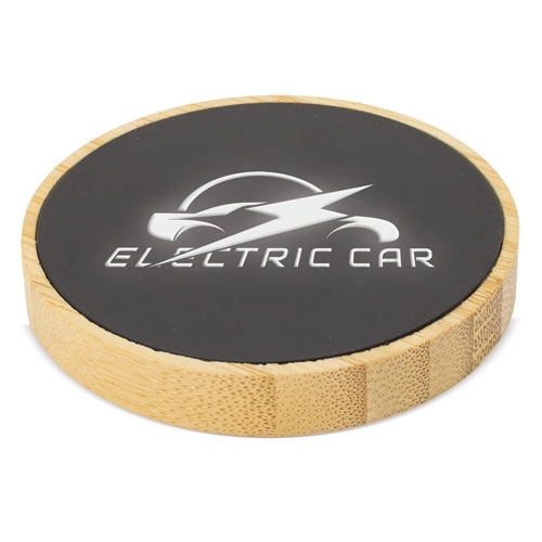 Immagine CARICABATTERIE WIRELESS IN BAMBÙ 