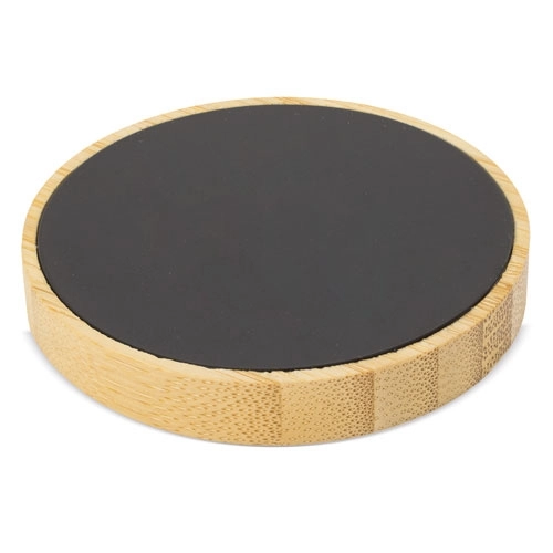 Immagine CARICABATTERIE WIRELESS IN BAMBÙ 