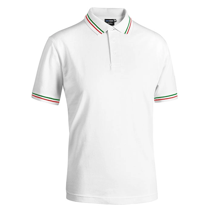 Immagine Polo CORTEZ SPORT m/c tricolore