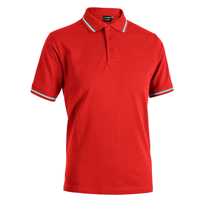 Immagine Polo CORTEZ SPORT m/c tricolore