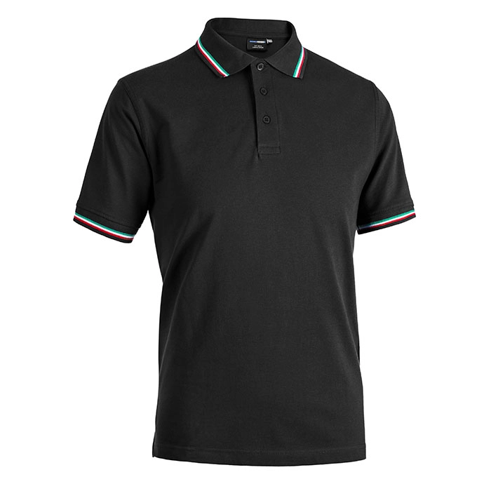 Immagine Polo CORTEZ SPORT m/c tricolore