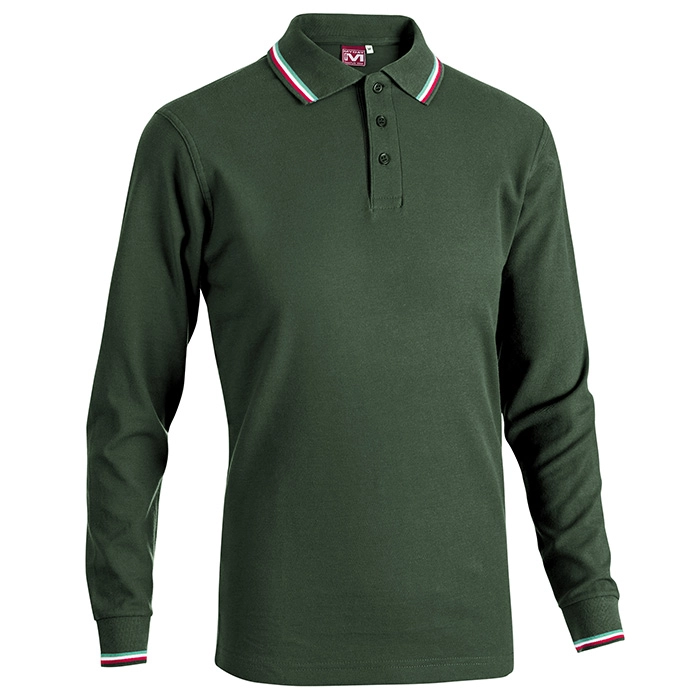 Immagine Polo BECKER SPORT m/l tricolore