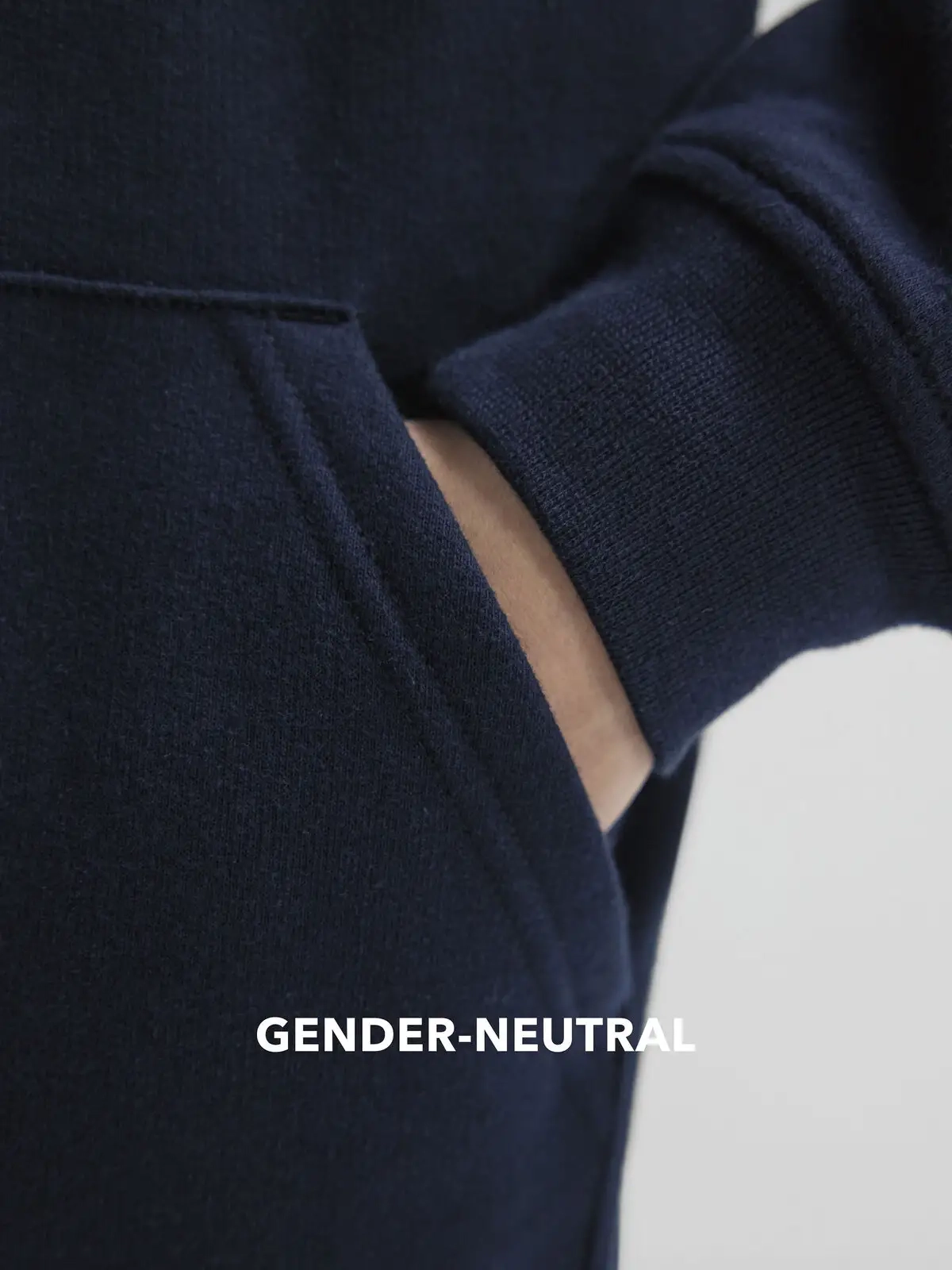 Immagine Felpa cappuccio con zip, modello sostenibile di genere neutro, - B&C ID.334 Zip Hood