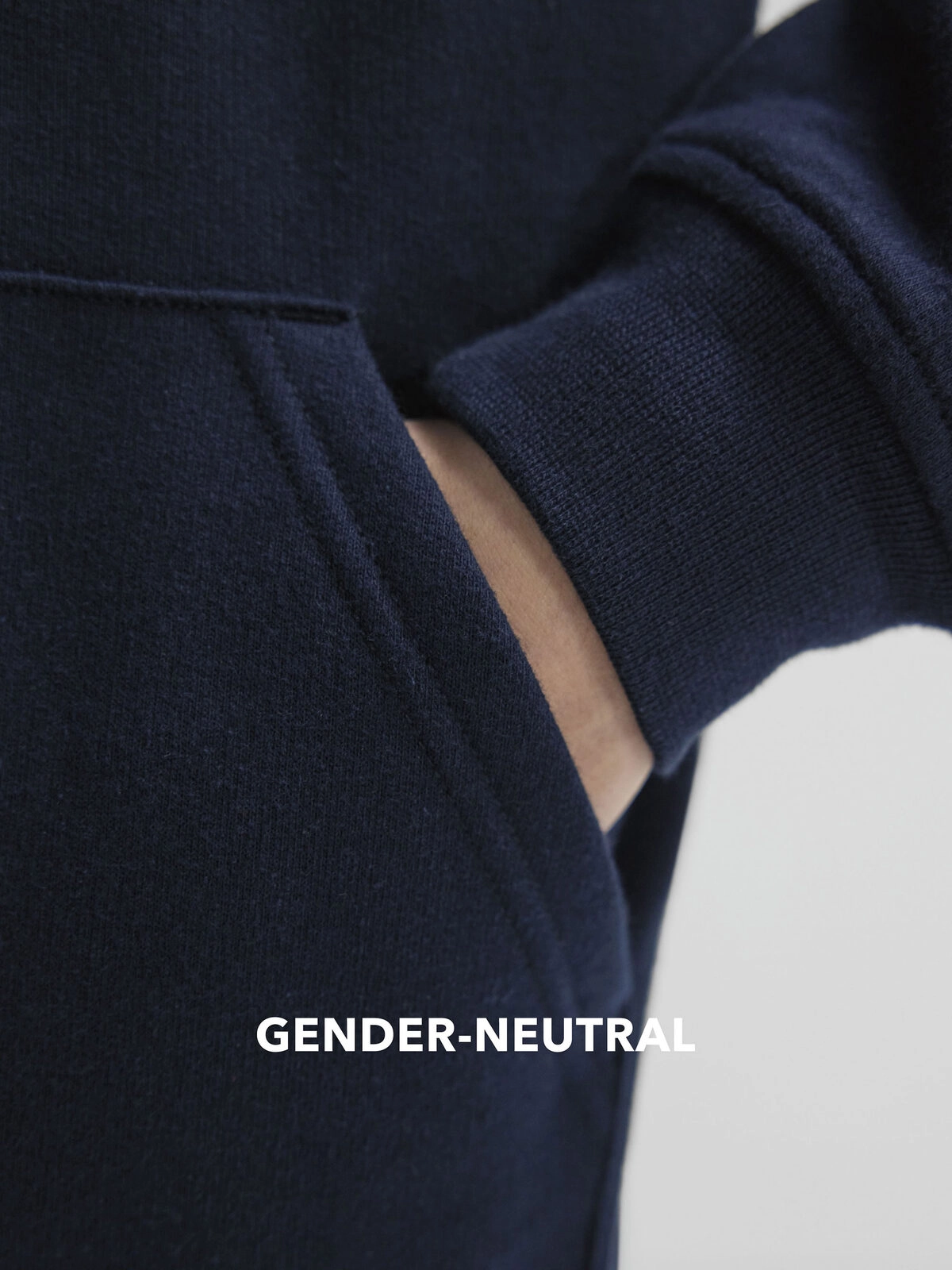 Immagine Felpa cappuccio con zip, modello sostenibile di genere neutro, - B&C ID.334 Zip Hood