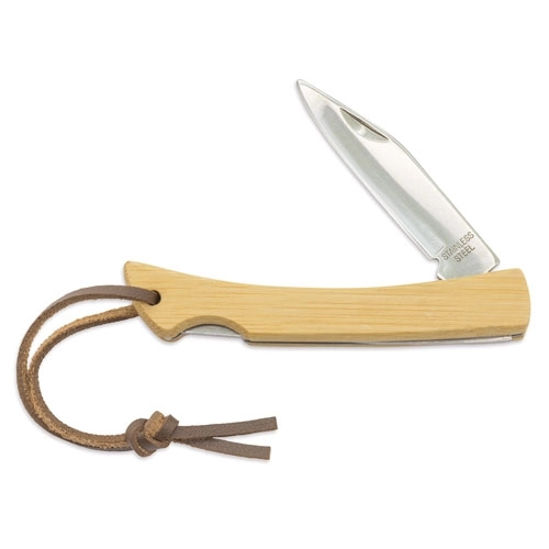 Immagine COLTELLO TASCABILE IN BAMBÙ 
