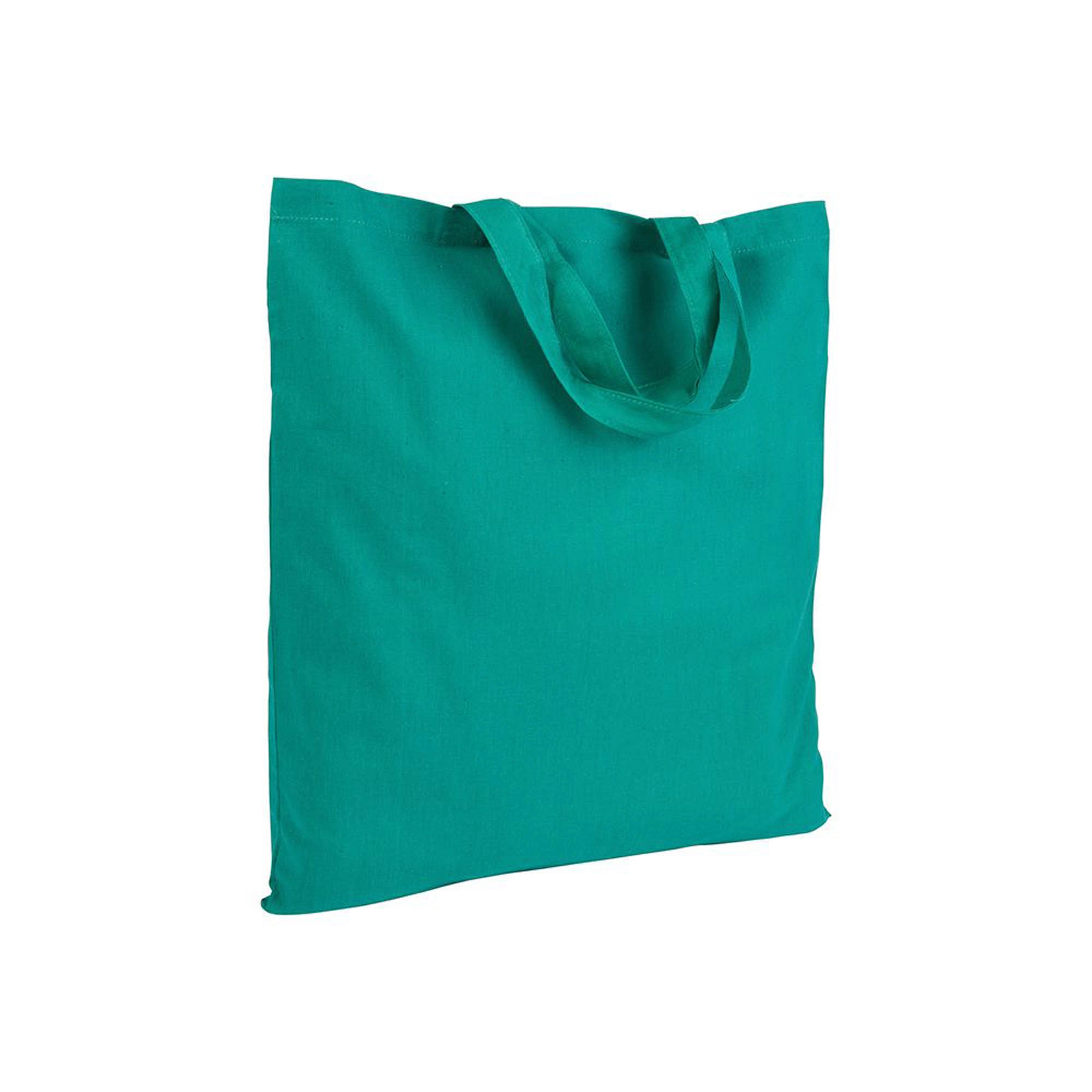 Immagine Shopper in cotone 135 g/m2, manici corti