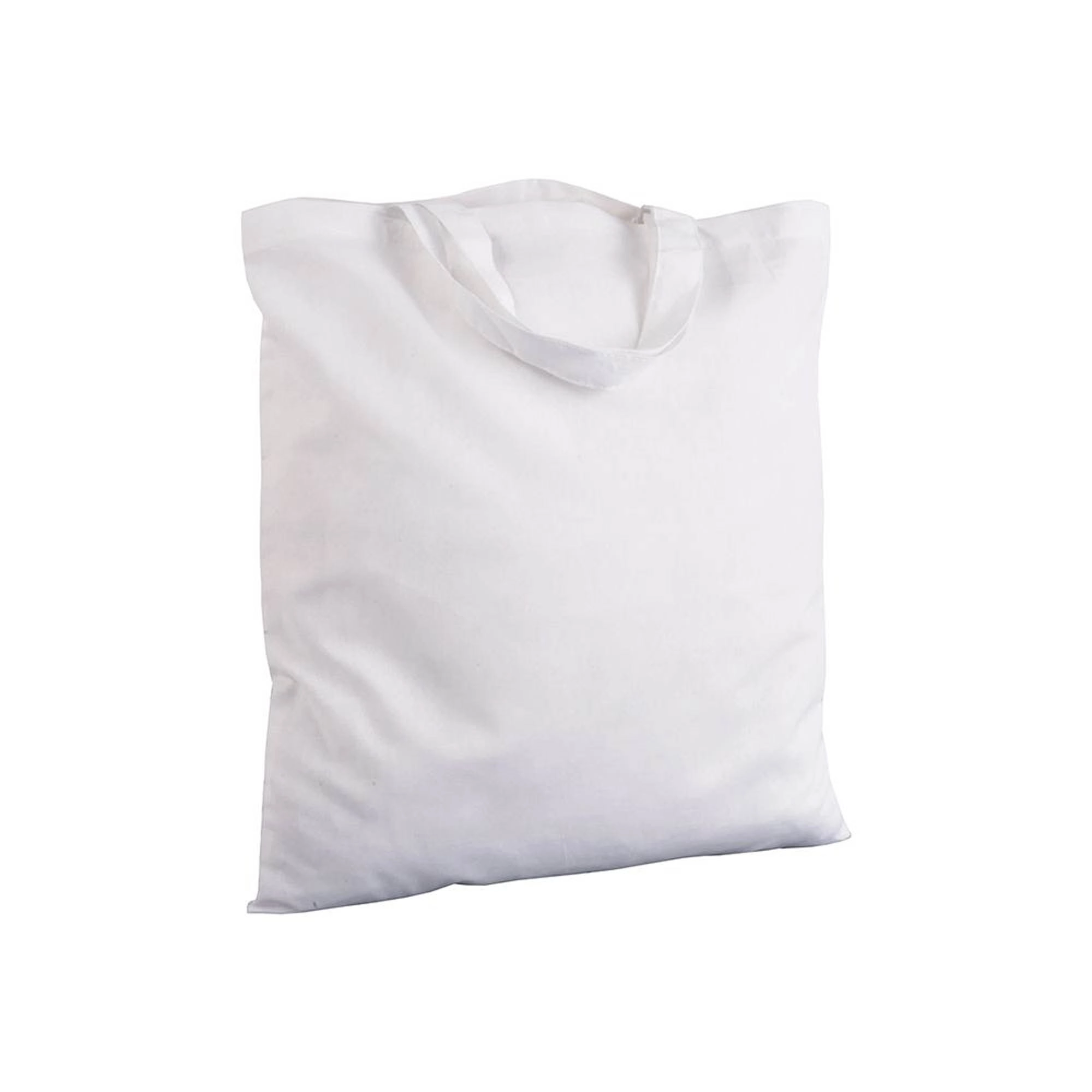Immagine Shopper in cotone 135 g/m2, manici corti