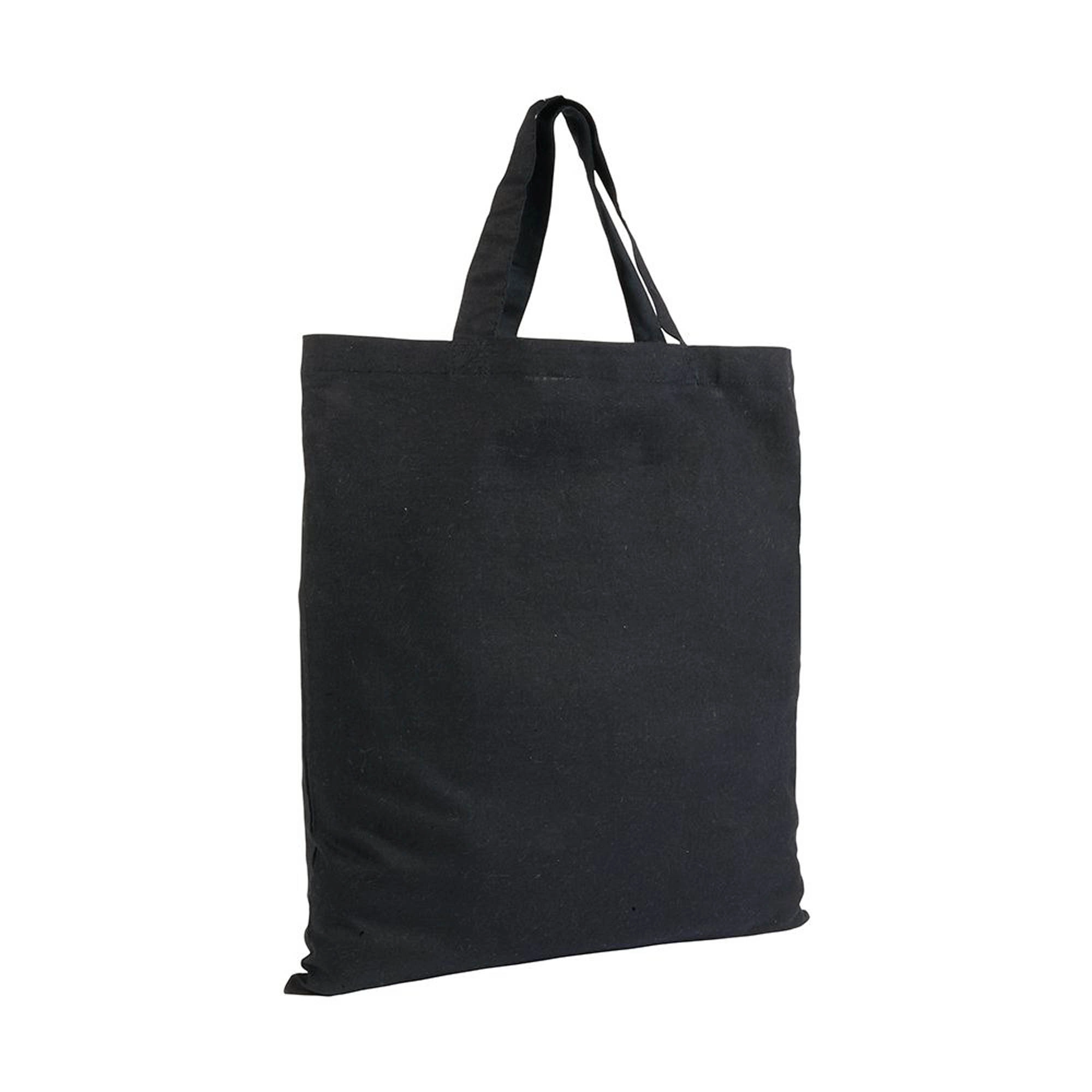 Immagine Shopper in cotone 135 g/m2, manici corti