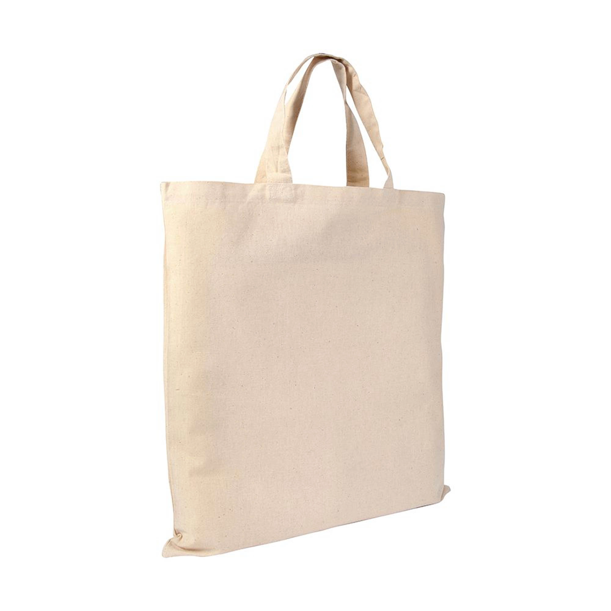 Immagine Shopper in cotone 135 g/m2, manici corti