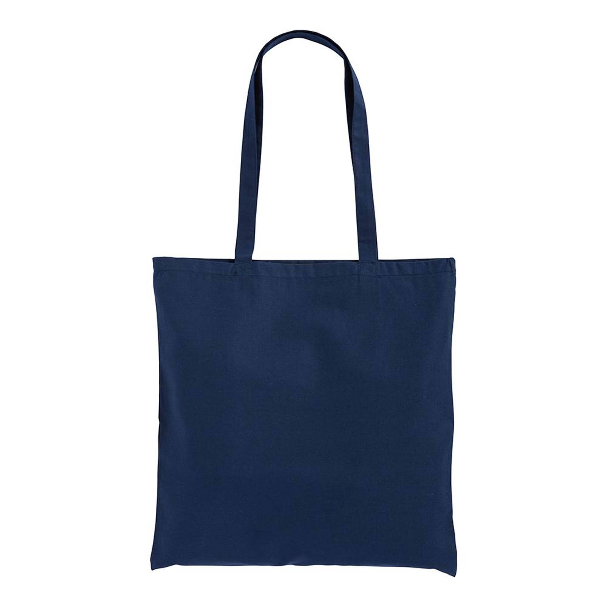 Immagine Shopper in cotone, manici lunghi