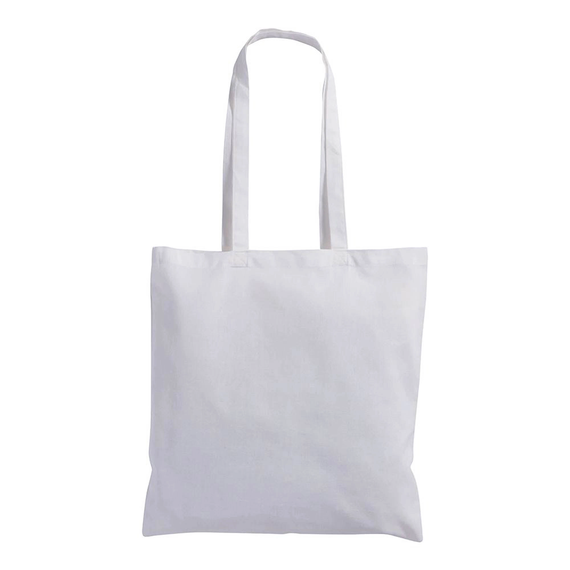 Immagine Shopper in cotone, manici lunghi