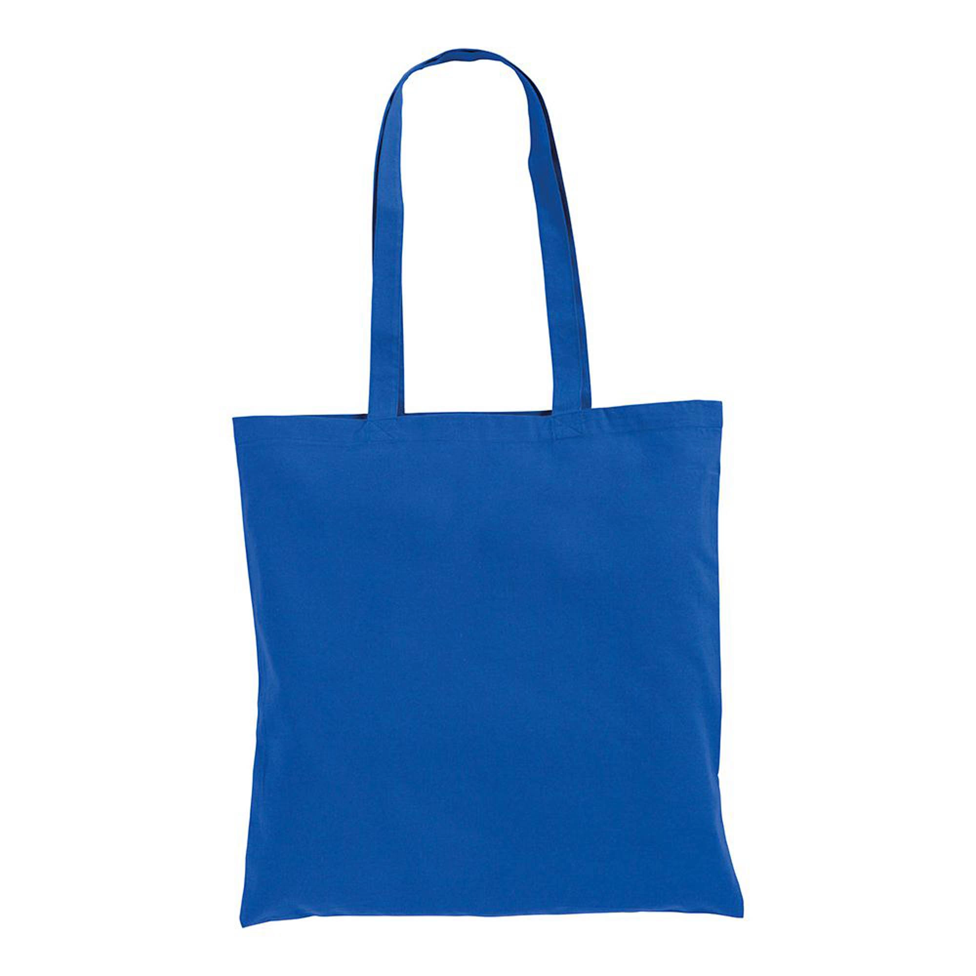 Immagine Shopper in cotone, manici lunghi