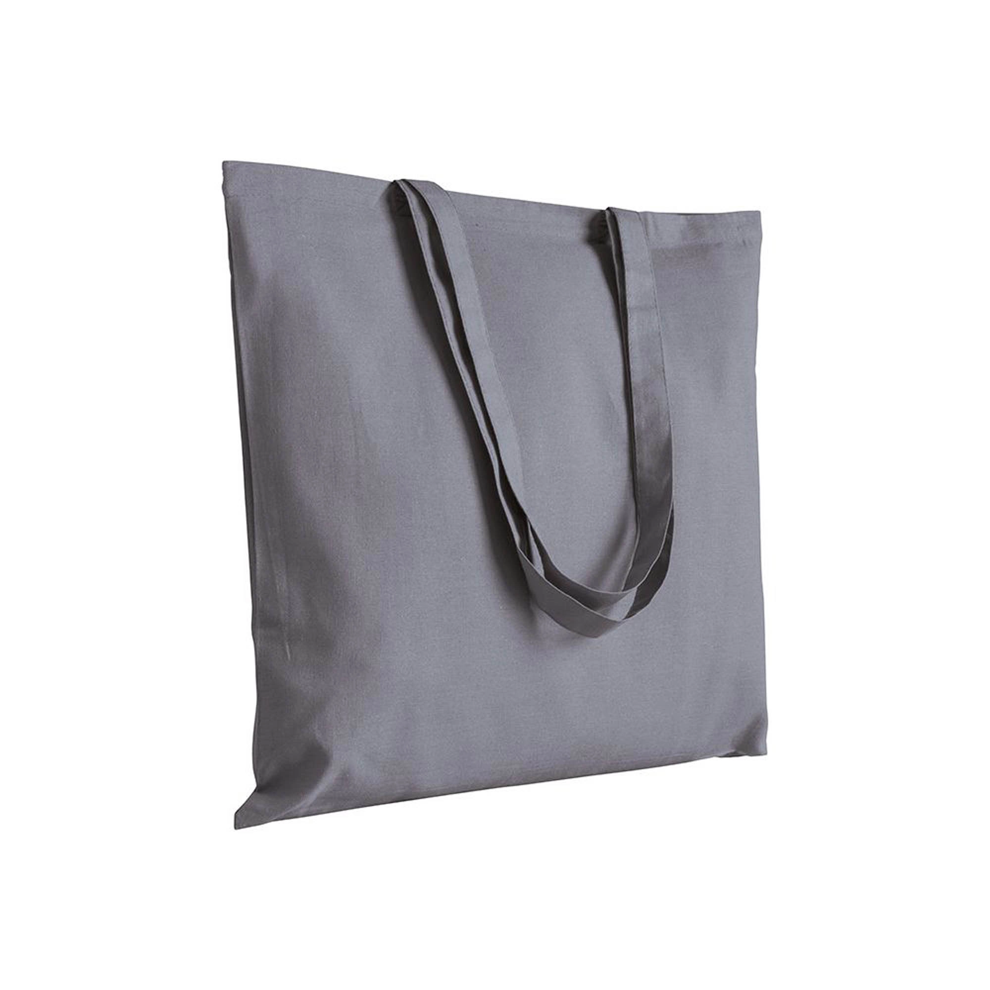 Immagine Shopper in cotone, manici lunghi