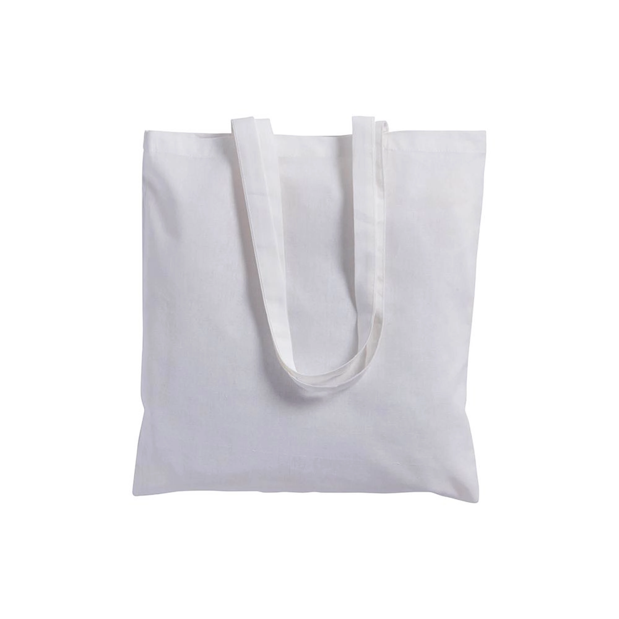 Immagine Shopper in cotone, manici lunghi