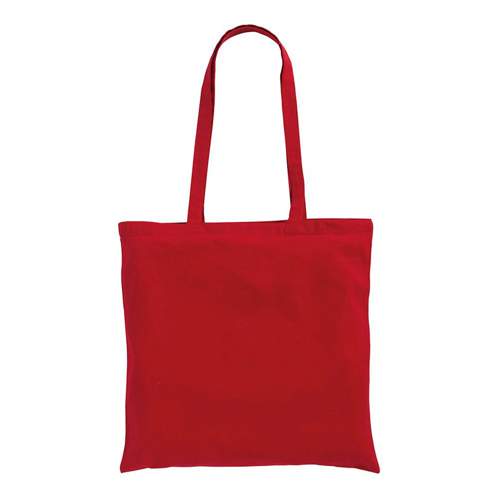 Immagine Shopper in cotone, manici lunghi