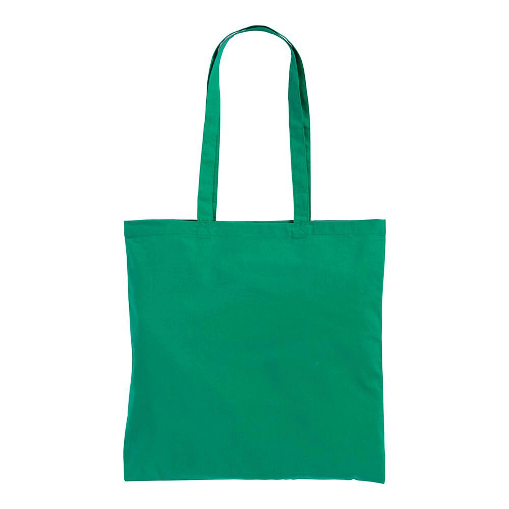 Immagine Shopper in cotone, manici lunghi